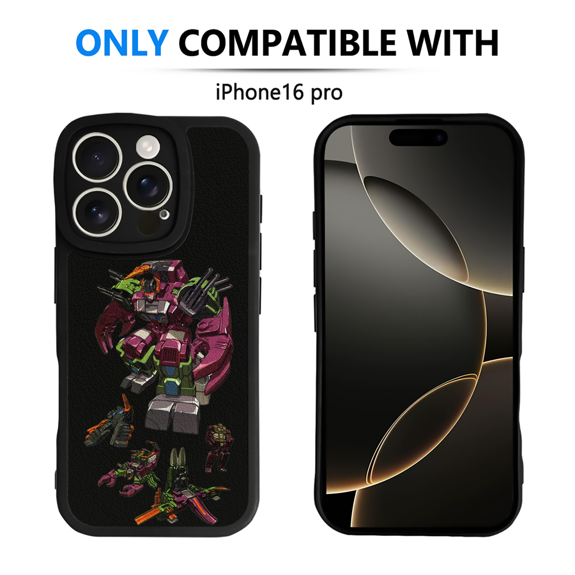 （画像用）  【iPhone 16シリーズ対応】シリコンスマホケース（レザー調） 材質：シリコン
